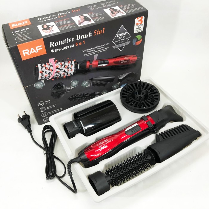 Фен з регульованою швидкістю та температурою RAF, Фен з іонізацією Потужний іонний HG-94