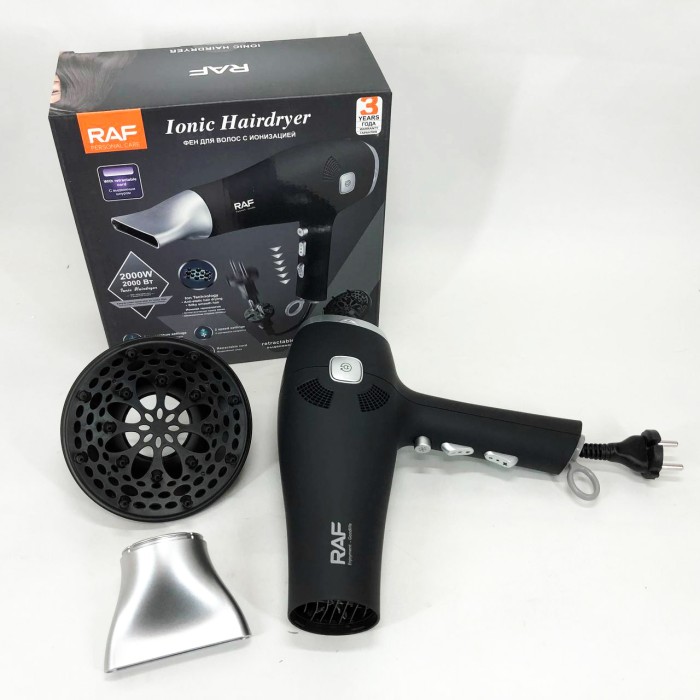 Фен для укладання волосся салонний, Потужний фен для швидкого сушіння Хороший волосся HO-18