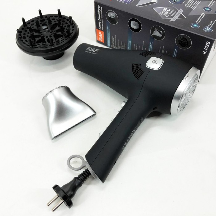 Фен для укладання середнього волосся, Фен з регульованою швидкістю і температурою DW-15