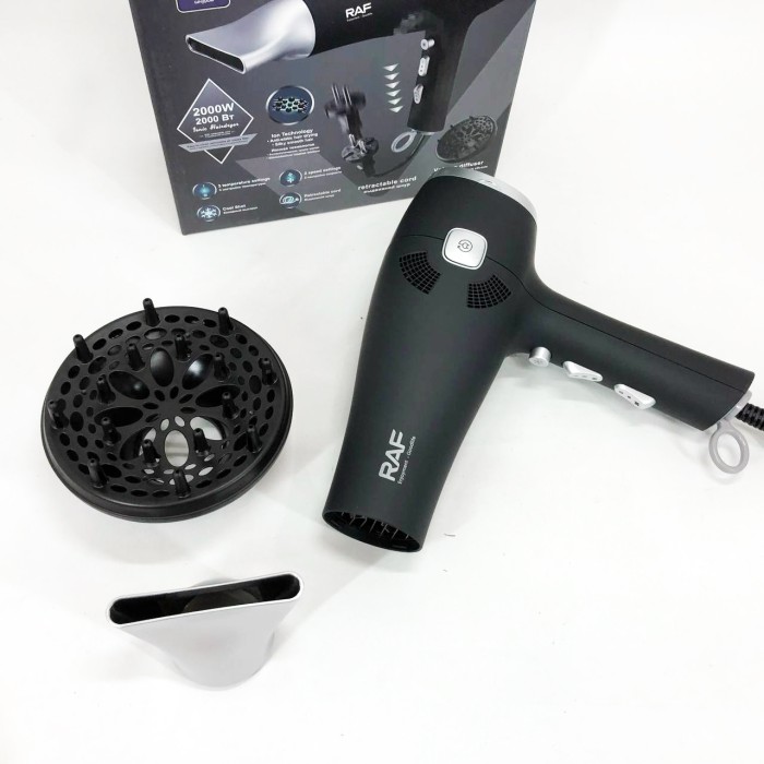 Фен для укладання середнього волосся, Фен з регульованою швидкістю і температурою DW-15