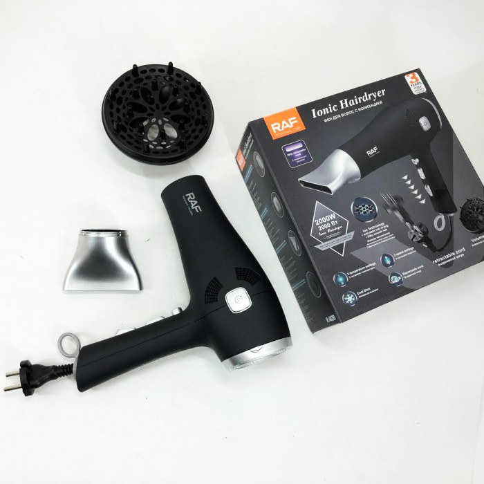 Фен для укладання середнього волосся, Фен з регульованою швидкістю і температурою DW-15