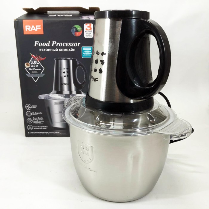 Блендер міксер смузі RAF, Блендер для кухні подрібнювач кухонний, Електричний подрібнювач блискавка BI-11