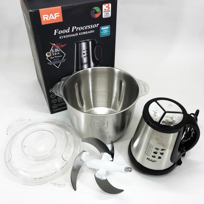Блендер міксер смузі RAF, Блендер для кухні подрібнювач кухонний, Електричний подрібнювач блискавка BI-11
