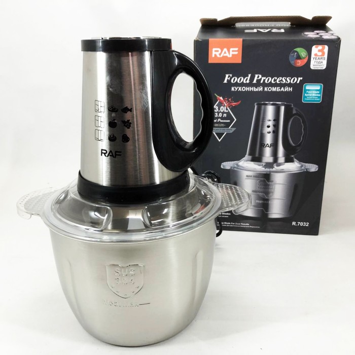 Блендер міксер смузі RAF, Блендер для кухні подрібнювач кухонний, Електричний подрібнювач блискавка BI-11
