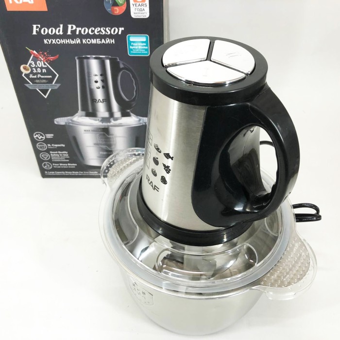 Блендер міксер смузі RAF, Блендер для кухні подрібнювач кухонний, Електричний подрібнювач блискавка BI-11