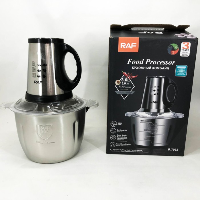 Блендер міксер смузі RAF, Блендер для кухні подрібнювач кухонний, Електричний подрібнювач блискавка BI-11