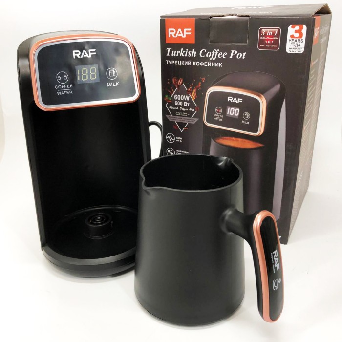 Електротурка 0.5л, Сучасна електрична турка для кави, Турка для швидкого приготування кави ZP-45