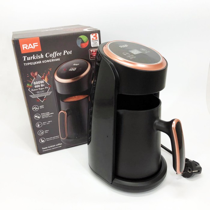Турка для швидкого приготування кави RAF-R.116, Електрична турка 0, 5 л електрична якісна AZ-54