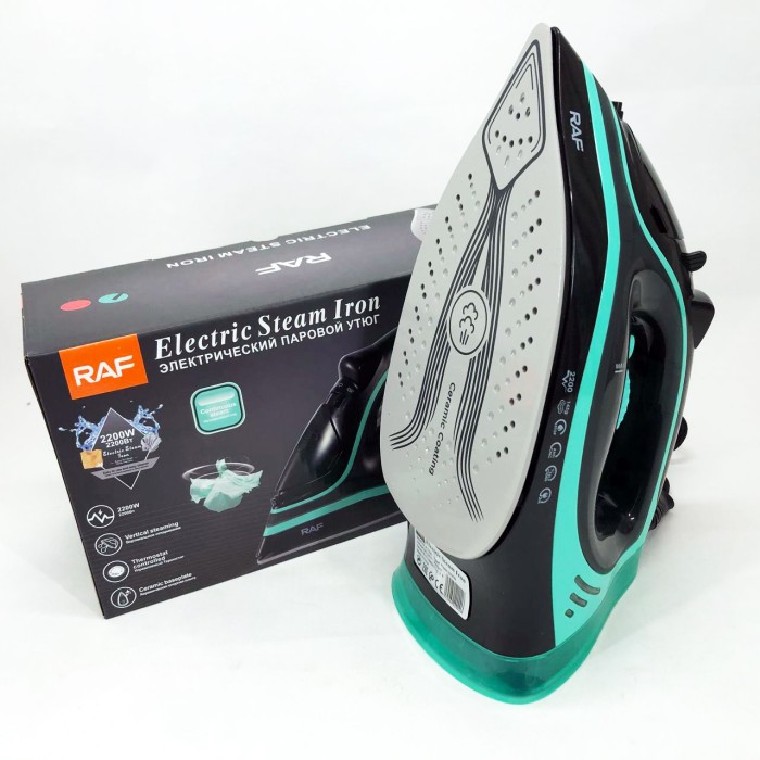 Праска відпарювач для прасування речей, Якісна електрична парова праска з керамічною підошвою KG-84