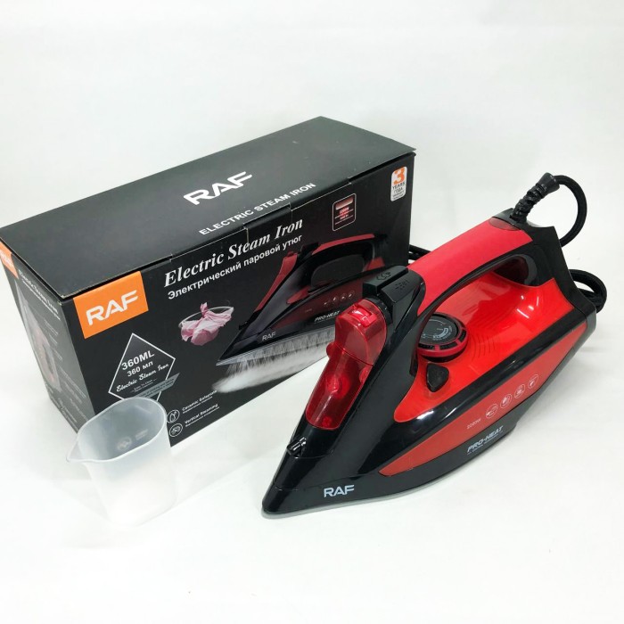 Праска домашня з керамічним покриттям RAF R.1233 2200 Вт, Хороша праска для прасування речей IA-70
