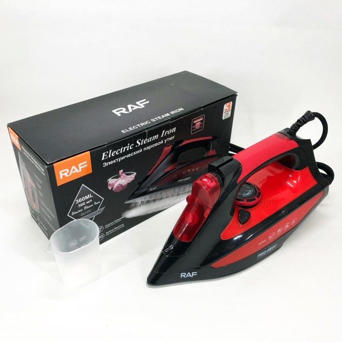Праска домашня з керамічним покриттям RAF R.1233 2200 Вт, Хороша праска для прасування речей IA-70