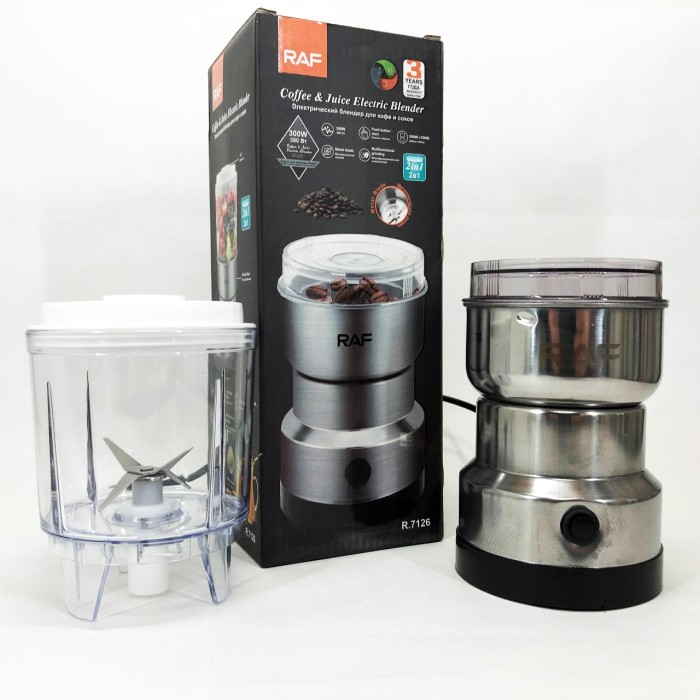 Кавомолка електрична топ RAF, Кавомолка для кави, Ручна кавомолка електрокавомолка ZC-98