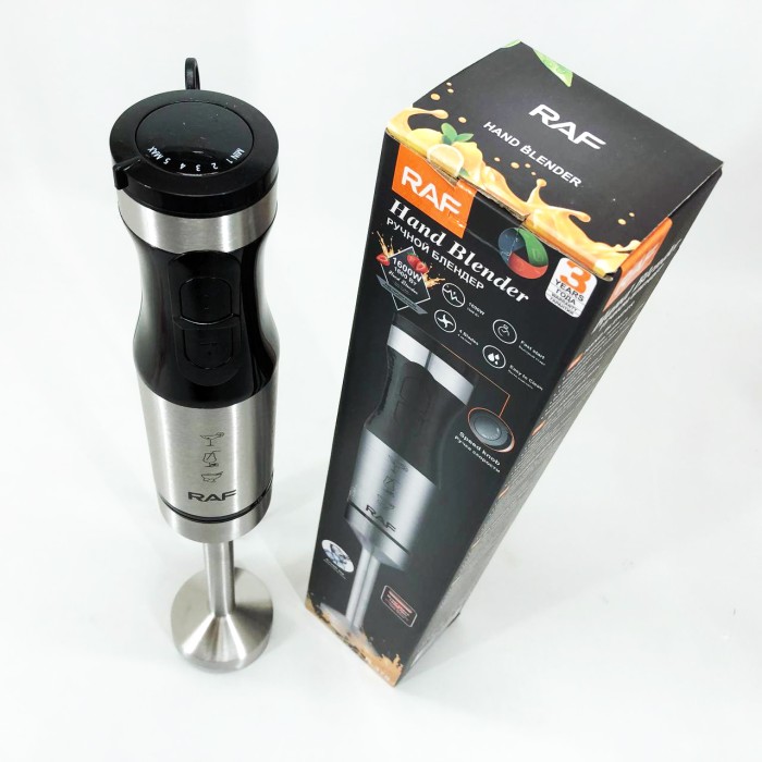 Блендер для соусів і пюре, Портативний блендер для смузі, Кухонний комбайн металевий JQ-31