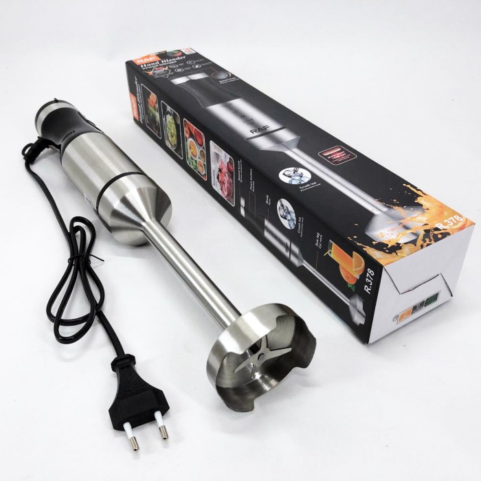 Блендер для соусів і пюре, Портативний блендер для смузі, Кухонний комбайн металевий JQ-31