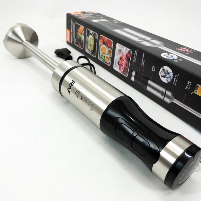 Блендер для соусів і пюре, Портативний блендер для смузі, Кухонний комбайн металевий JQ-31