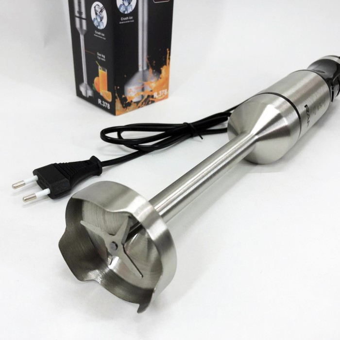 Блендер для соусів і пюре, Портативний блендер для смузі, Кухонний комбайн металевий JQ-31