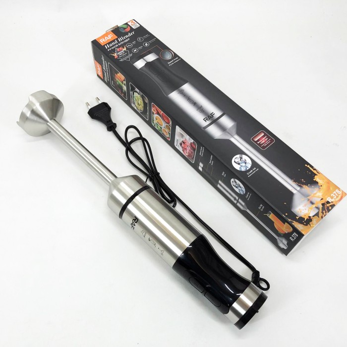 Блендер для соусів і пюре, Портативний блендер для смузі, Кухонний комбайн металевий JQ-31