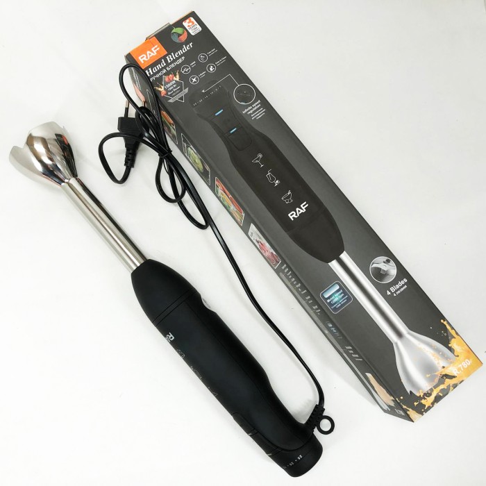 Блендер для соусів і пюре RAF, Блендер для приготування соусів і паст, Кухонний комбайн металевий BQ-97