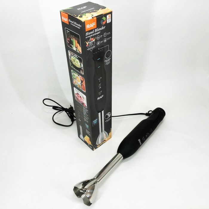 Блендер для соусів і пюре RAF, Блендер для приготування соусів і паст, Кухонний комбайн металевий BQ-97