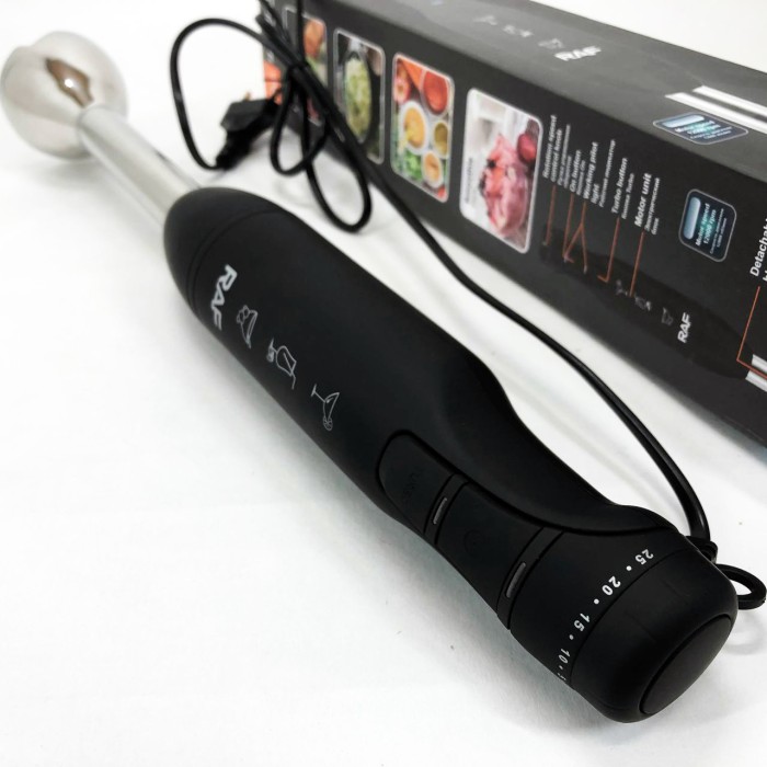 Блендер для соусів і пюре RAF, Блендер для приготування соусів і паст, Кухонний комбайн металевий BQ-97