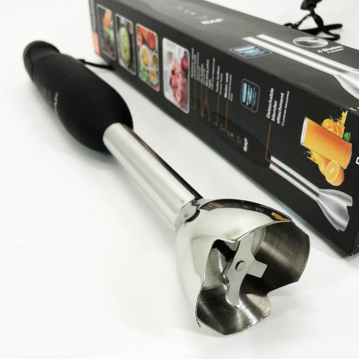 Гарний занурювальний блендер для дому RAF R.780 1500 Вт, Кухонний комбайн металевий NJ-90