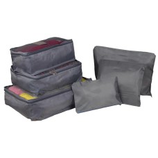 Набір дорожніх органайзерів 6 шт. Колір: сірий UO-25
