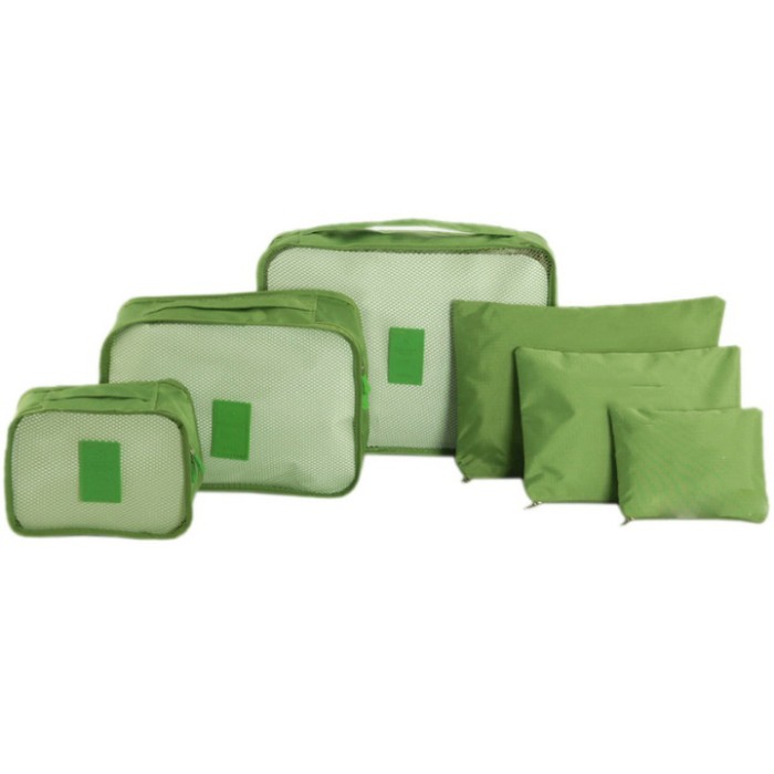 Набір дорожніх органайзерів 6 шт. Колір: зелений XI-13