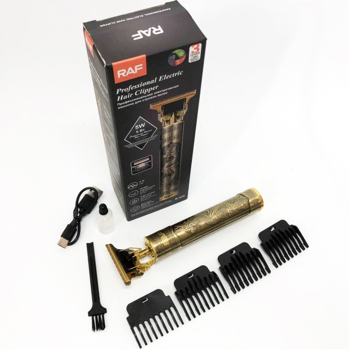 Тример для скронь RAF R.429, Чоловічий набір для стрижки волосся бездротовий Набір машинок стрижки ED-75