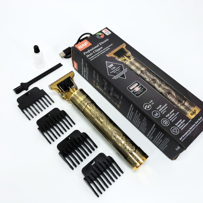 Машинка для стрижки волосся міцна RAF R.429, Набір для стрижки з зарядкою Електромашинка волосся PS-71
