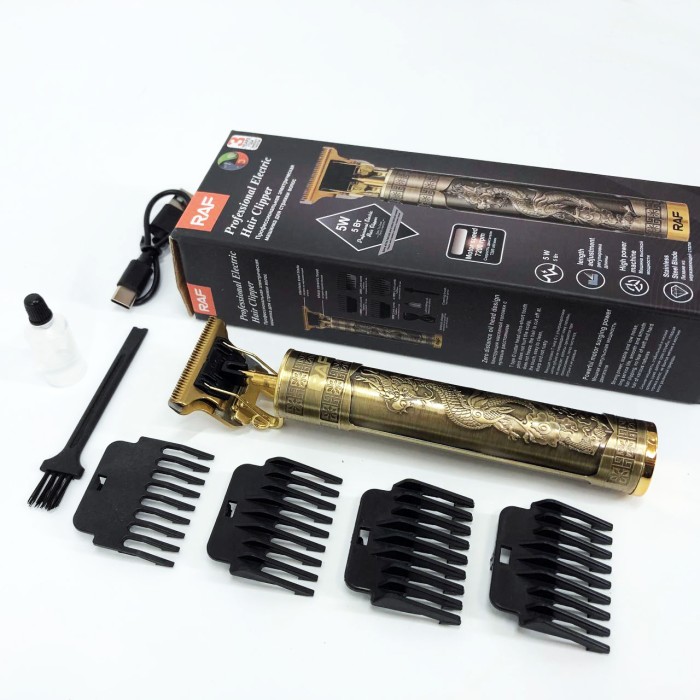 Машинка для стрижки волосся міцна RAF R.429, Набір для стрижки з зарядкою Електромашинка волосся PS-71