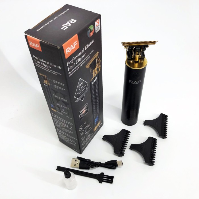 Електрична машинка для стрижки потужна RAF, Машинка-тример для стрижки бездротова VC-70
