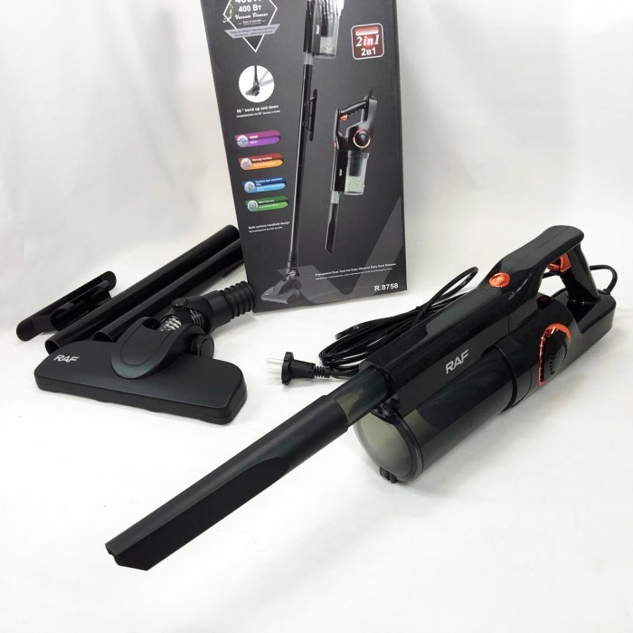 Якісний колбовий пилосос з контейнером RAF R-8758 400 Вт, Топ пилососів контейнерних PO-64