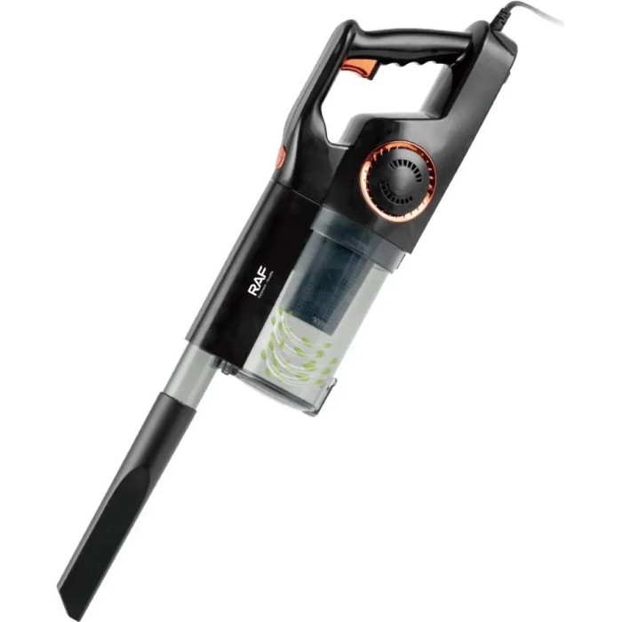 Якісний колбовий пилосос з контейнером RAF R-8758 400 Вт, Топ пилососів контейнерних PO-64