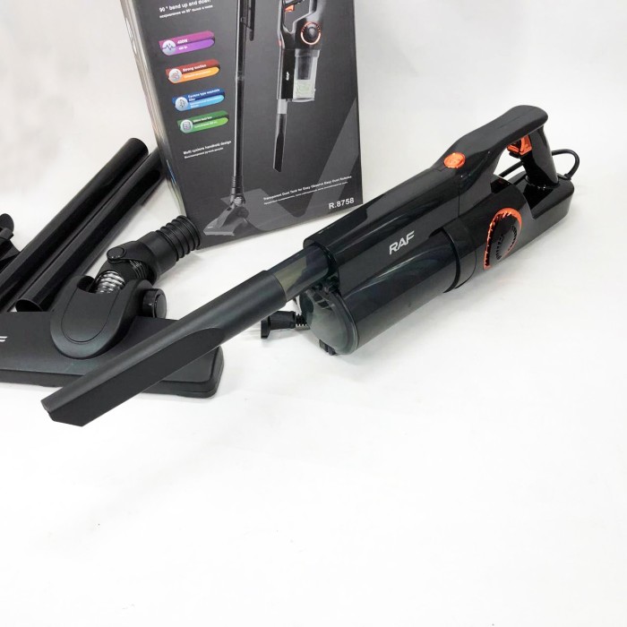 Якісний колбовий пилосос з контейнером RAF R-8758 400 Вт, Топ пилососів контейнерних PO-64