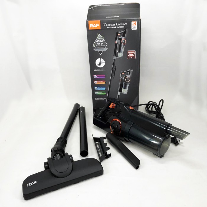 Якісний колбовий пилосос з контейнером RAF R-8758 400 Вт, Топ пилососів контейнерних PO-64
