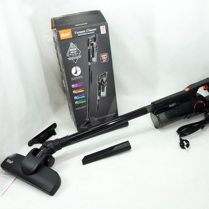 Якісний колбовий пилосос з контейнером RAF R-8758 400 Вт, Топ пилососів контейнерних PO-64