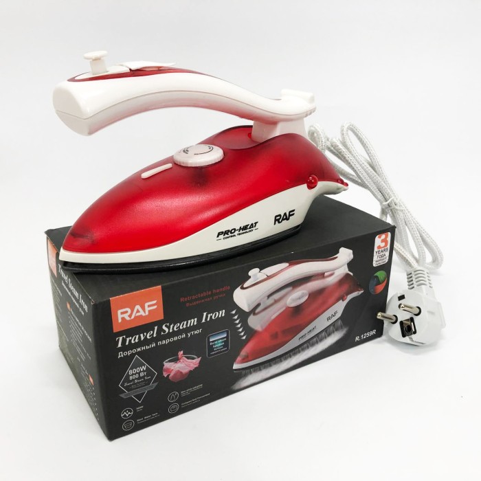Керамічна праска для прасування RAF R.1259R 800 Вт, Праска для побутового використання FN-17
