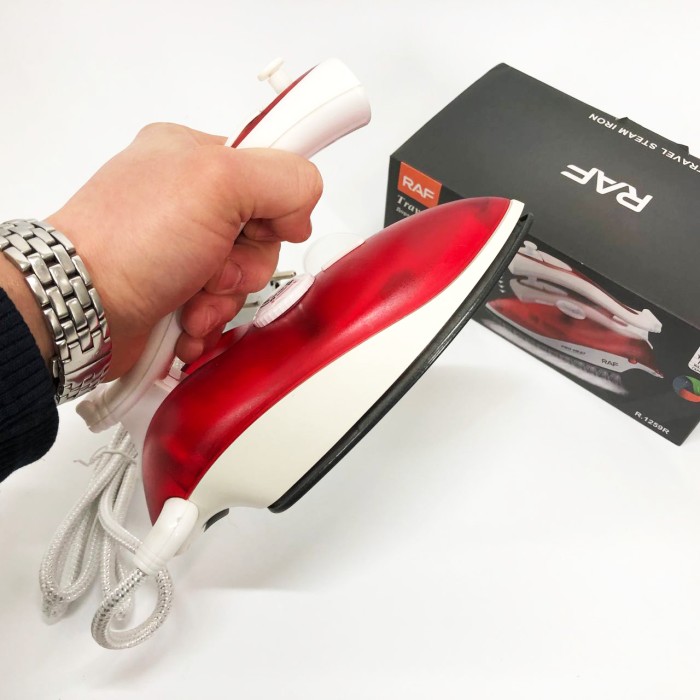 Керамічна праска для прасування RAF R.1259R 800 Вт, Праска для побутового використання FN-17