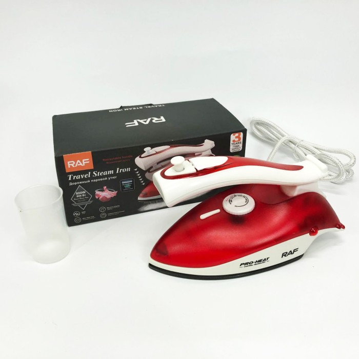Керамічна праска для прасування RAF R.1259R 800 Вт, Праска для побутового використання FN-17