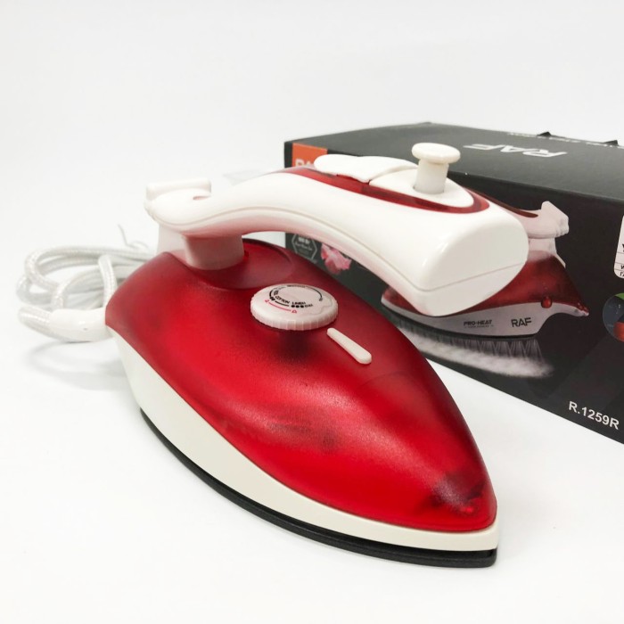 Керамічна праска для прасування RAF R.1259R 800 Вт, Праска для побутового використання FN-17