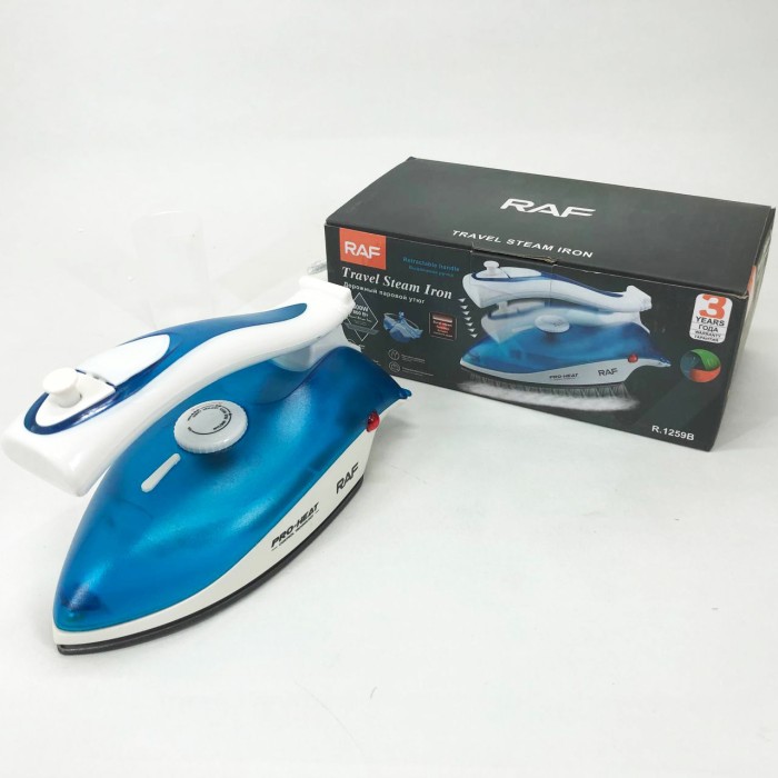 Хороша праска для прасування речей RAF R.1259B 800 Вт, Парова праска для прасування одягу електрична PW-42
