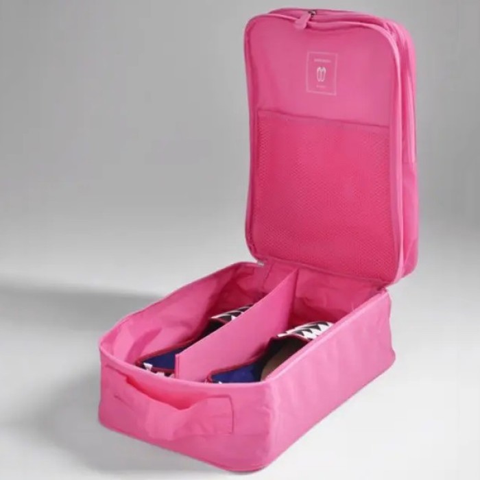 Органайзер для взуття дорожній сумка Monopoly Travel Series. Колір: рожевий MU-90