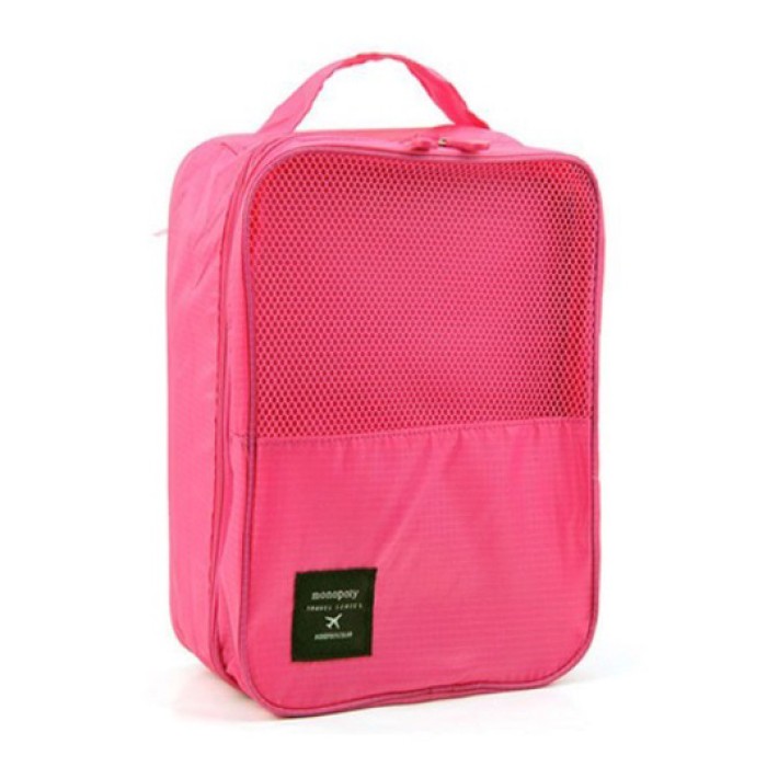 Органайзер для взуття дорожній сумка Monopoly Travel Series. Колір: рожевий MU-90
