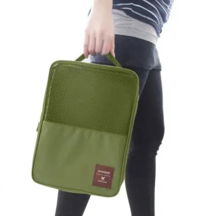 Органайзер для взуття дорожній сумка Monopoly Travel Series. Колір: зелений PI-84