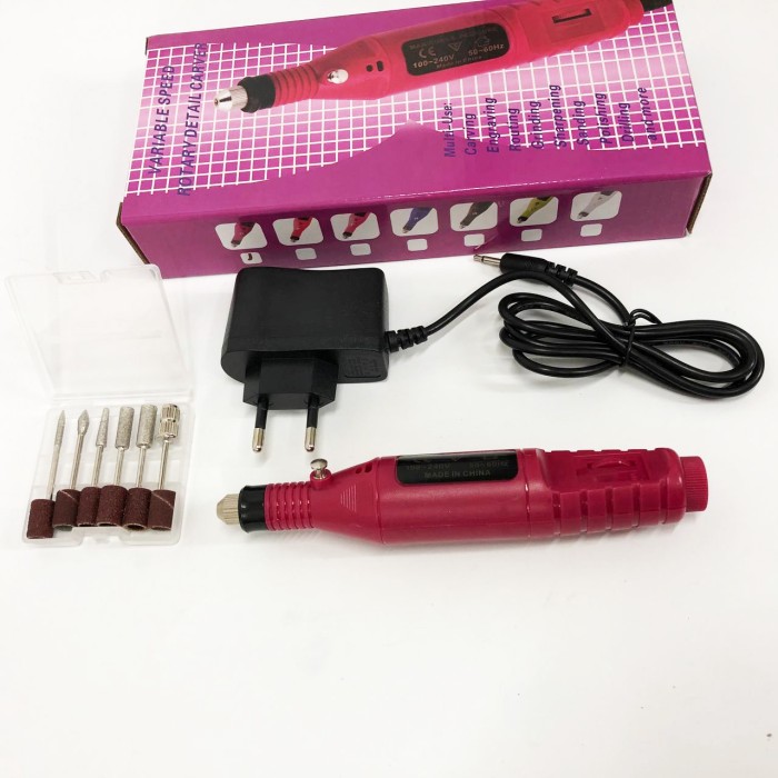 Потужний манікюрний фрезер SmartUs, Манікюрний апарат з підсвічуванням, Фрезер апаратний манікюр HZ-43