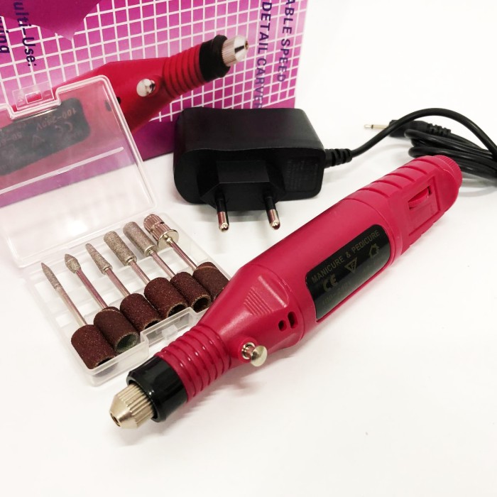 Потужний манікюрний фрезер SmartUs, Манікюрний апарат з підсвічуванням, Фрезер апаратний манікюр HZ-43