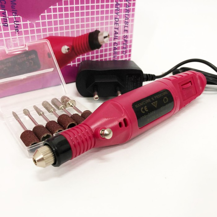 Потужний манікюрний фрезер SmartUs, Манікюрний апарат з підсвічуванням, Фрезер апаратний манікюр HZ-43