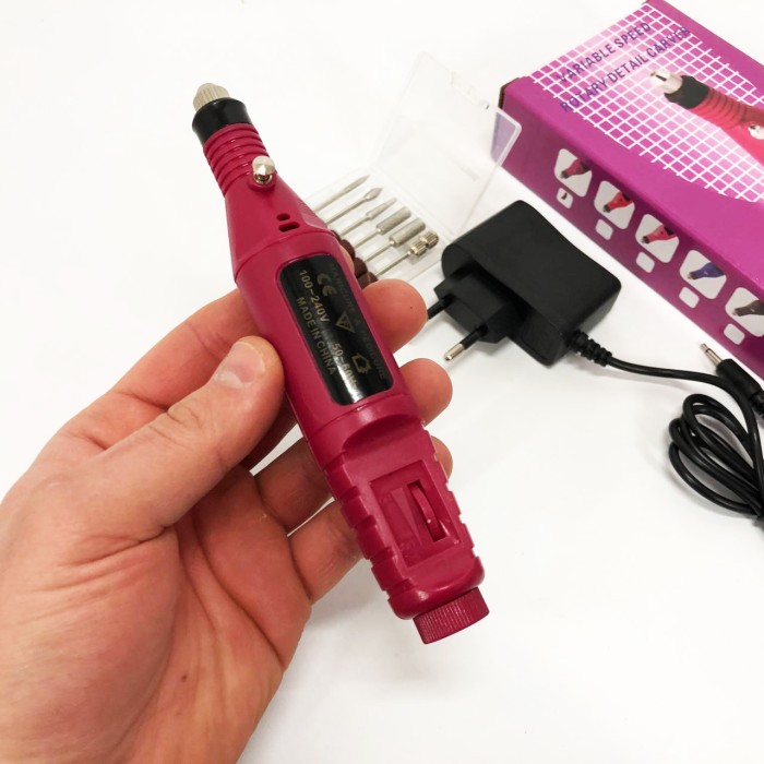 Потужний манікюрний фрезер SmartUs, Манікюрний апарат з підсвічуванням, Фрезер апаратний манікюр HZ-43