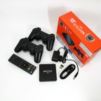 Ігрова телевізійна приставка AndroidTV+Game Box M8PRO Mini + 2 джойстика, Ігрова приставка з підключенням до ТБ