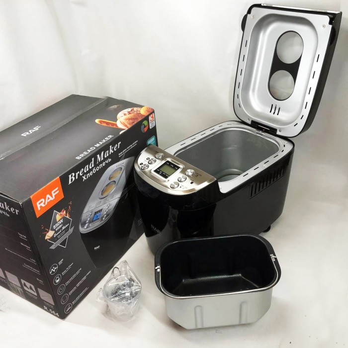 Хлібопічка побутова для дому, Хлібопічка з РК-дисплеєм з антипригарним покриттям ZG-11